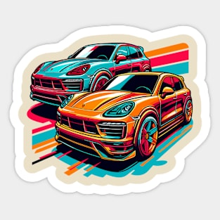 Porsche Cayenne Sticker